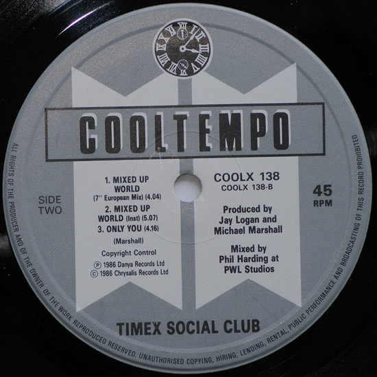 Timex Social Club - Mixed Up World | Cooltempo (COOLX 138) - 4