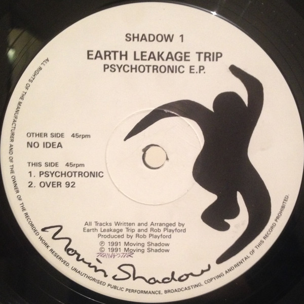 Earth Leakage Trip - Psychotronic EP | Moving Shadow (SHADOW 1) - 3 Earth Leakage Trip - Psychotronic EP | Moving Shadow (SHADOW 1) - 3