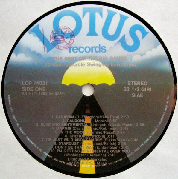 Various - The Best Of The Big Bands - 20 Unforgettable Swinging Favourites | Lotus (LOP 14031) - 3 Various - The Best Of The Big Bands - 20 Unforgettable Swinging Favourites | Lotus (LOP 14031) - 3