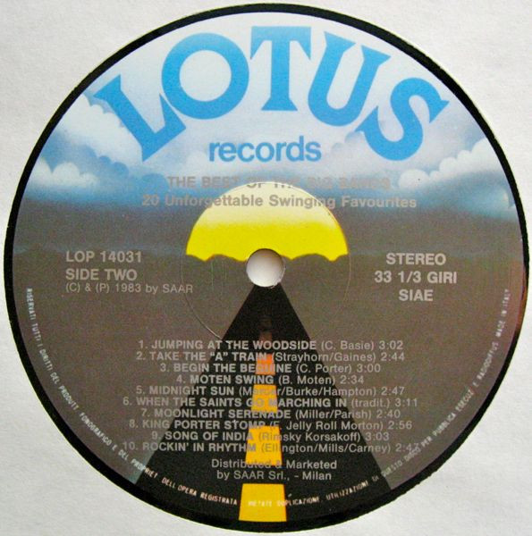 Various - The Best Of The Big Bands - 20 Unforgettable Swinging Favourites | Lotus (LOP 14031) - 4 Various - The Best Of The Big Bands - 20 Unforgettable Swinging Favourites | Lotus (LOP 14031) - 4