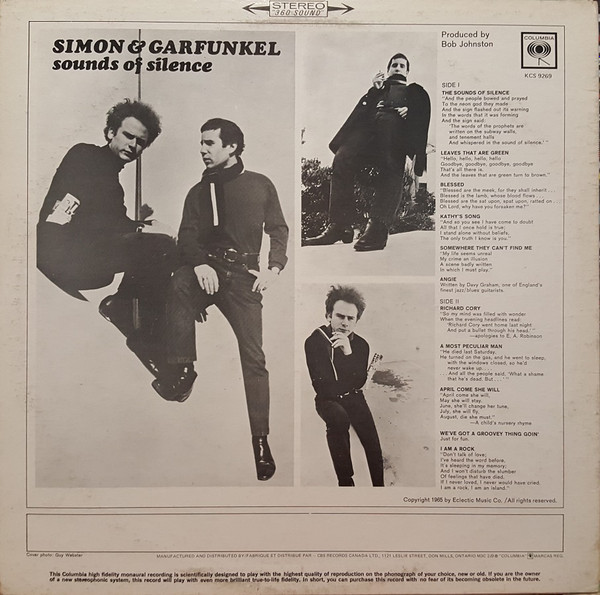 Simon & Garfunkel - Sounds Of Silence | Columbia (KCS 9269) - 2 Simon & Garfunkel - Sounds Of Silence | Columbia (KCS 9269) - 2