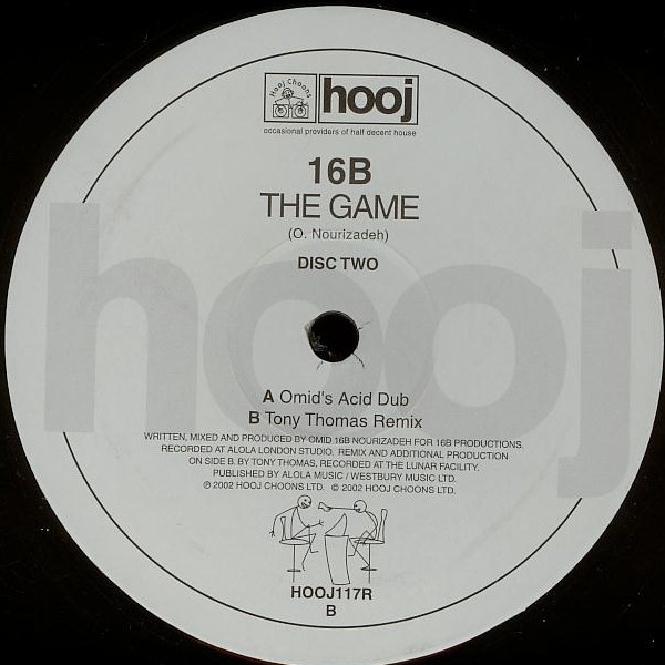 16B - The Game | Hooj Choons (HOOJ117R) - 4