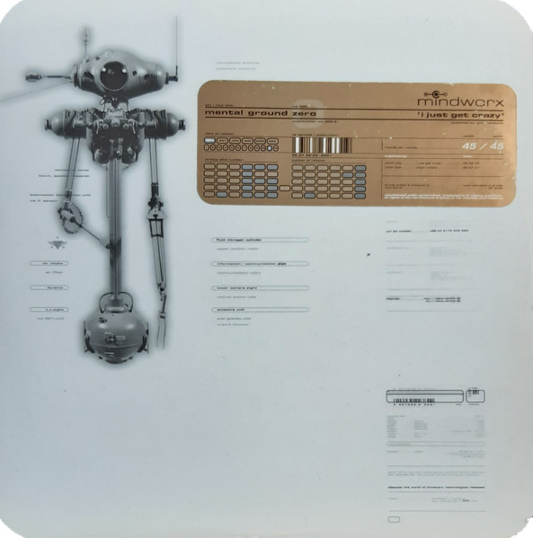 Mental Ground Zero - I Just Get Crazy | Mindworx Records (MX 006.6) - main Mental Ground Zero - I Just Get Crazy | Mindworx Records (MX 006.6) - main