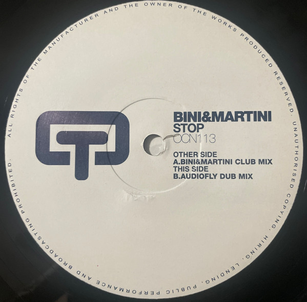 Bini & Martini - Stop | Ocean Trax (OCN 113) - 4 Bini & Martini - Stop | Ocean Trax (OCN 113) - 4