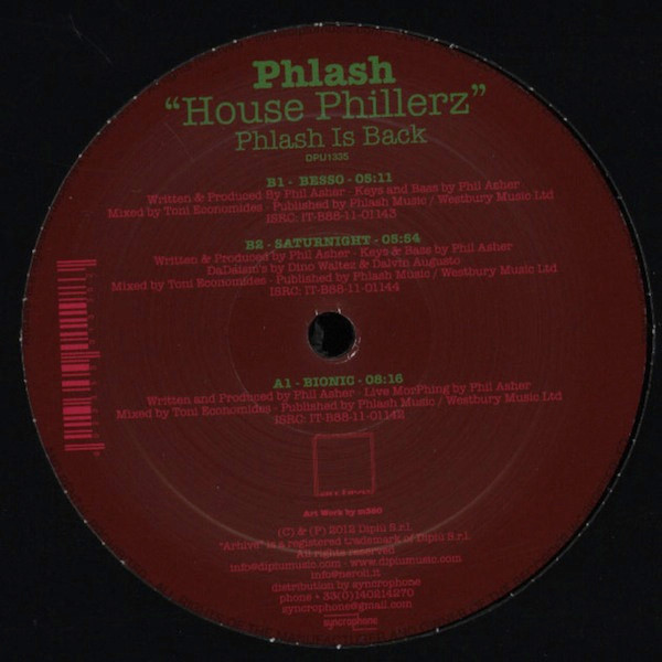 Phlash - House Phillerz (Phlash Is Back) | Archive (DPU1335)
