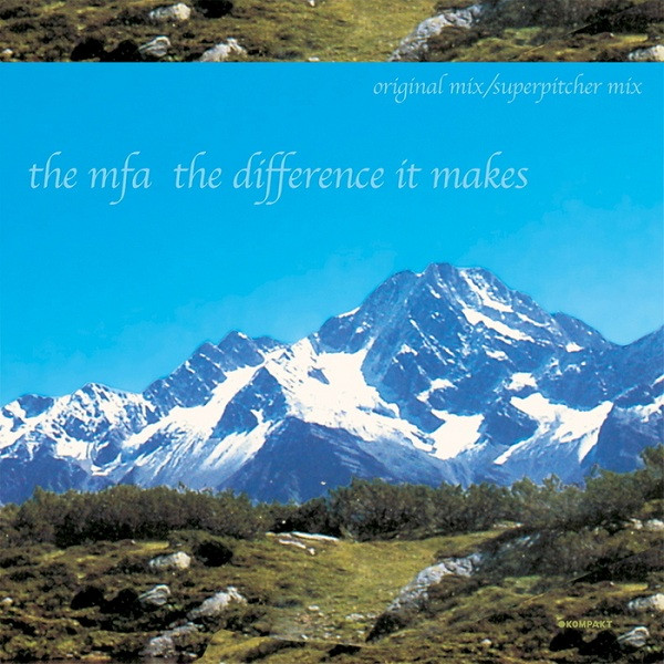The MFA - The Difference It Makes | Kompakt Pop (KOM POP 5) - main