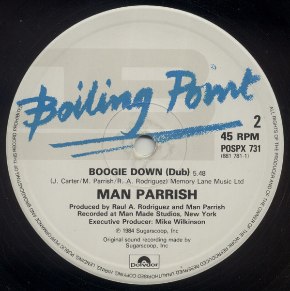Man Parrish - Boogie Down (Bronx) | Boiling Point (POSPX 731) - 2 Man Parrish - Boogie Down (Bronx) | Boiling Point (POSPX 731) - 2