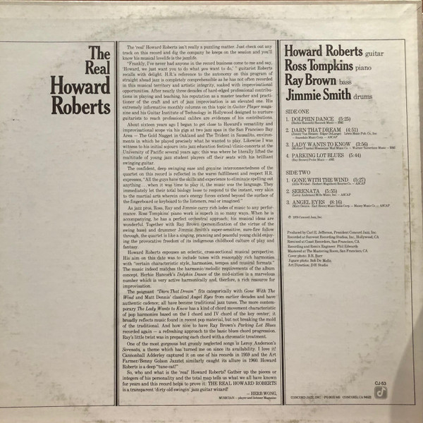 The Real Howard Roberts