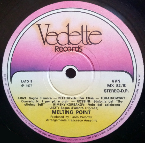 Melting Point - Discofusion | Vedette Records (MX 52) - 3 Melting Point - Discofusion | Vedette Records (MX 52) - 3