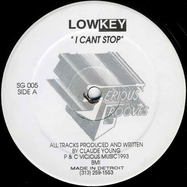 Low Key - I Cant Stop | Serious Grooves (SG 005)