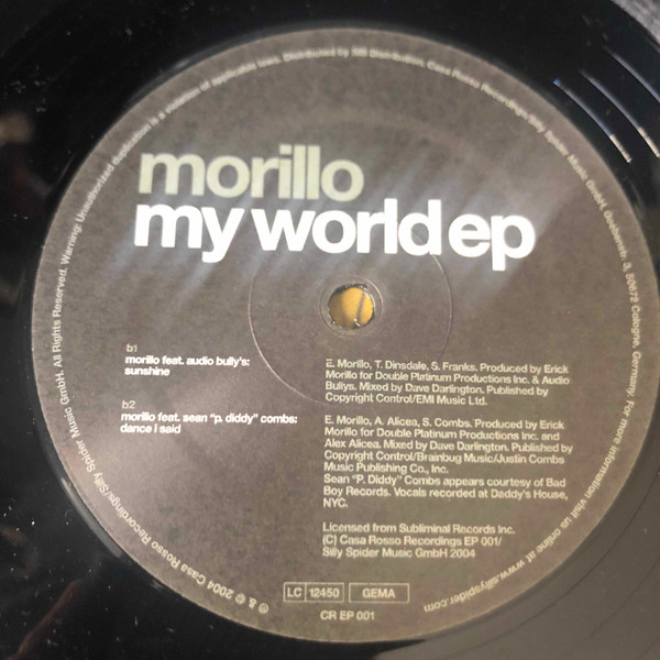 Morillo - My World EP | Casa Rosso Recordings (CR EP 001) - 3