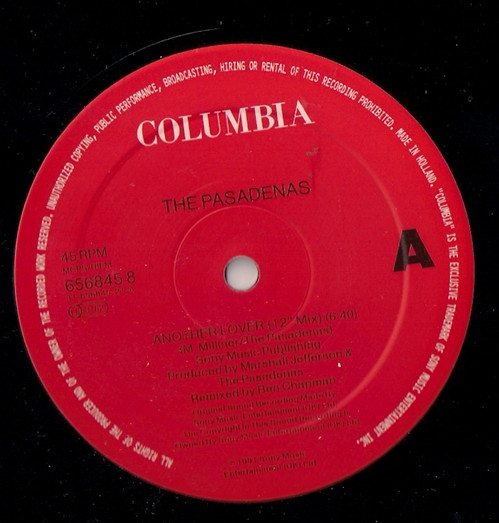 The Pasadenas - Another Lover Remix | Columbia (656845 8)