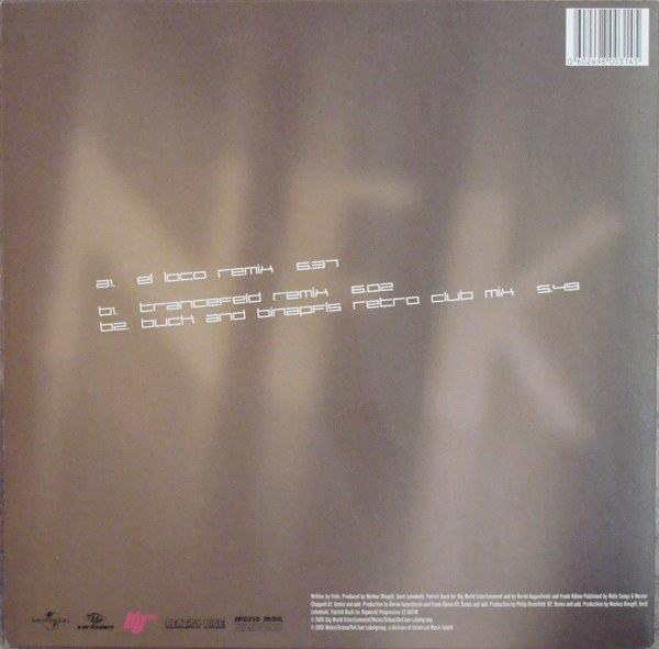 Nostrum & Frank Künne Featuring East End Rockers - Don't You Want Me | Universal (none) - 2