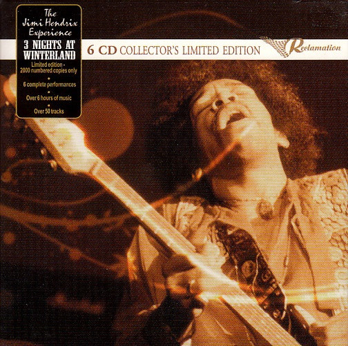 The Jimi Hendrix Experience - 3 Nights At Winterland 6 CD BOX SET | Reclamation (RECD1013) - main The Jimi Hendrix Experience - 3 Nights At Winterland 6 CD BOX SET | Reclamation (RECD1013) - main
