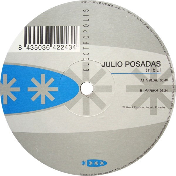 Julio Posadas Gilabert - Tribal | Electropolis (VLMX 224-3) - 4