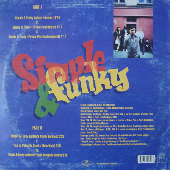 Alliance Ethnik - Simple & Funky | Delabel (7243 8 92972 6 3) - 2