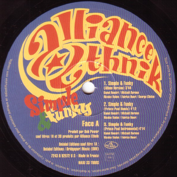 Alliance Ethnik - Simple & Funky | Delabel (7243 8 92972 6 3) - 3