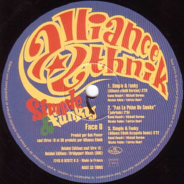Alliance Ethnik - Simple & Funky | Delabel (7243 8 92972 6 3) - 4