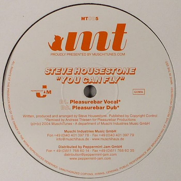 Steve Housestone - You Can Fly | Muschitunes (MT 005) - 2 Steve Housestone - You Can Fly | Muschitunes (MT 005) - 2