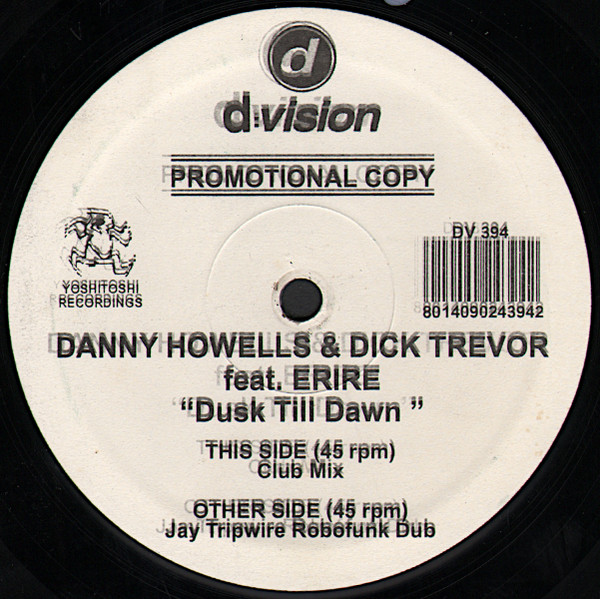 Danny Howells & Dick Trevor - Dusk Till Dawn | D:vision Records (DV 394) - main Danny Howells & Dick Trevor - Dusk Till Dawn | D:vision Records (DV 394) - main