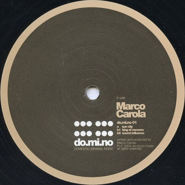 Marco Carola - do.mi.no 01 | Domestic Minimal Noise (do.mi.no 01) - 3 Marco Carola - do.mi.no 01 | Domestic Minimal Noise (do.mi.no 01) - 3