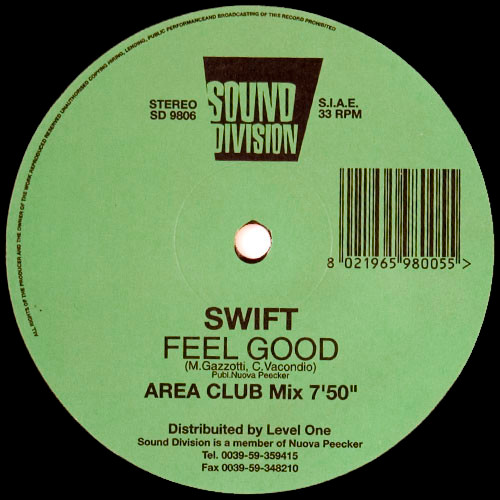Swift - Feel Good | Sound Division (SD 9806)