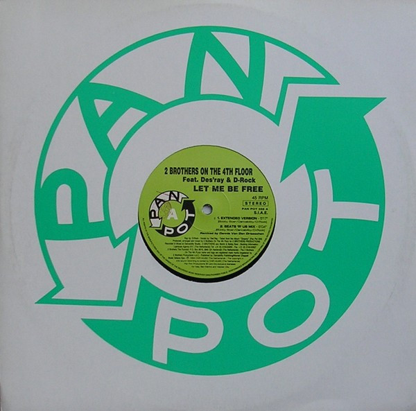 2 Brothers On The 4th Floor Feat. Des'Ray And D-Rock - Let Me Be Free | Pan Pot (PAN POT 035)