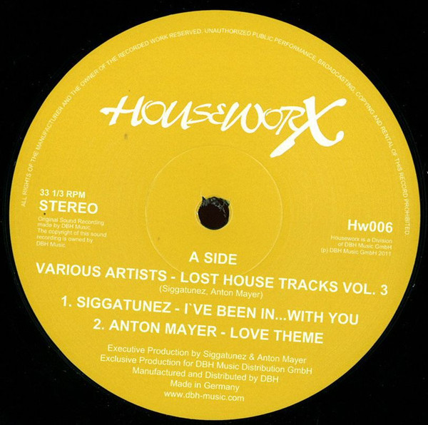 Various - Lost House Tracks Vol.3 | Houseworx (Hw006) - main Various - Lost House Tracks Vol.3 | Houseworx (Hw006) - main