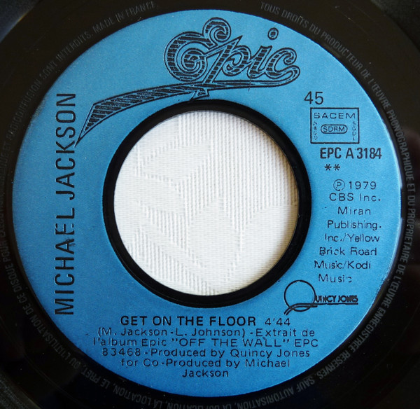 Michael Jackson - Beat It | Epic (EPC A 3184) - 4