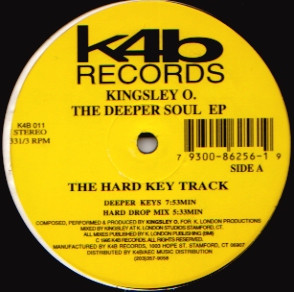 Kingsley O. - The Deeper Soul EP | K4B Records (K4B 011) - 2 Kingsley O. - The Deeper Soul EP | K4B Records (K4B 011) - 2