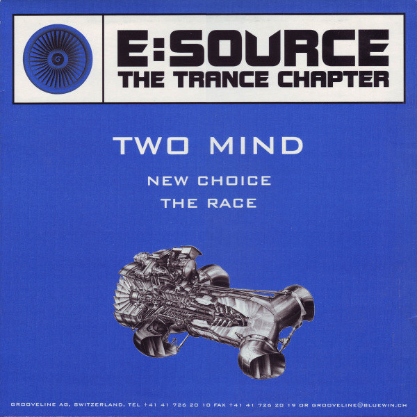 Two Mind - New Choice / The Race | E:Source Records (EST 004-6)