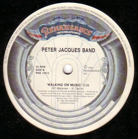 Peter Jacques Band - Drives Me Crazy | Renaissance International (RNS 12013) - 4