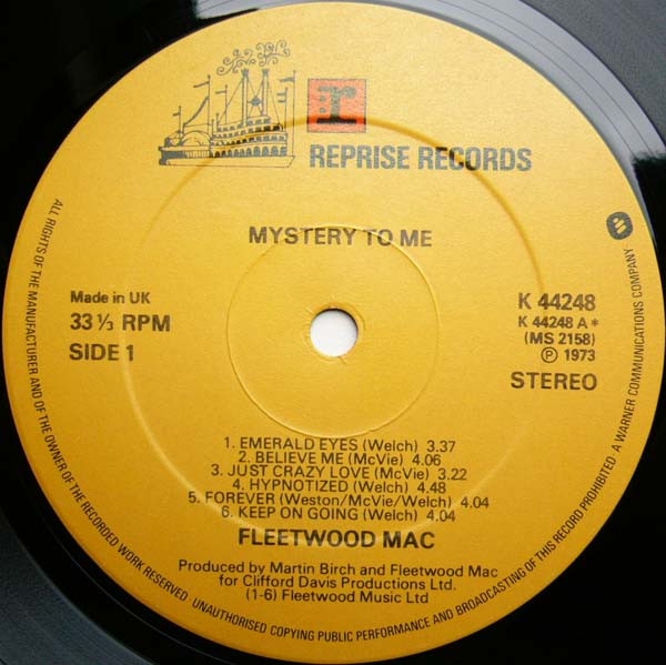 Mystery To Me