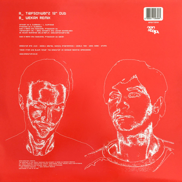 Spektrum - Kinda New | Nonstop Recordings (SPEKT004X) - 2