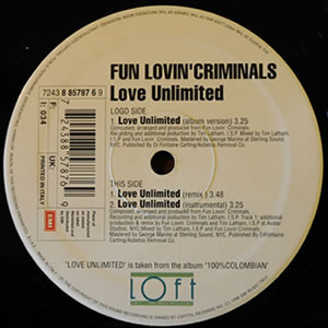 Fun Lovin' Criminals - Love Unlimited | Loft (885787 6)
