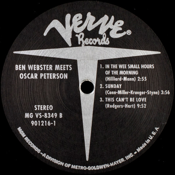Ben Webster Meets Oscar Peterson