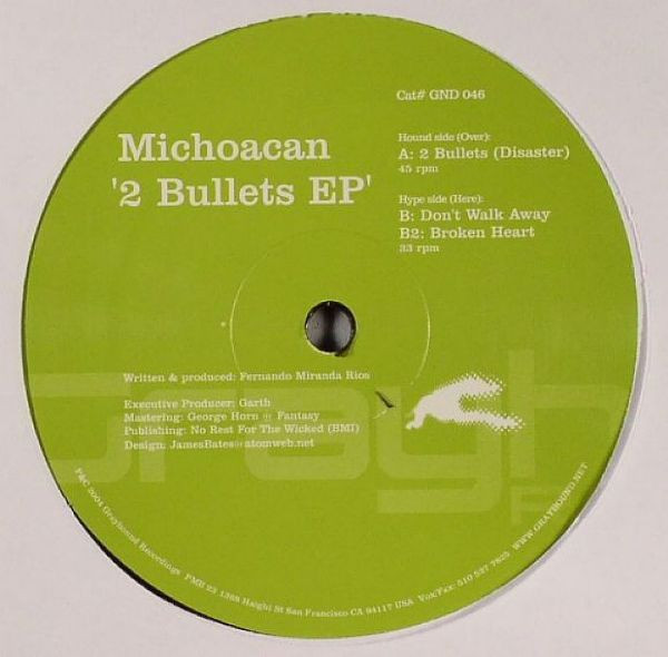 Michoacan - 2 Bullets EP | Grayhound Recordings (GND 046) - main
