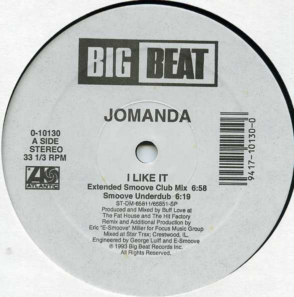 Jomanda - I Like It | Big Beat (0-10130) - 2 Jomanda - I Like It | Big Beat (0-10130) - 2