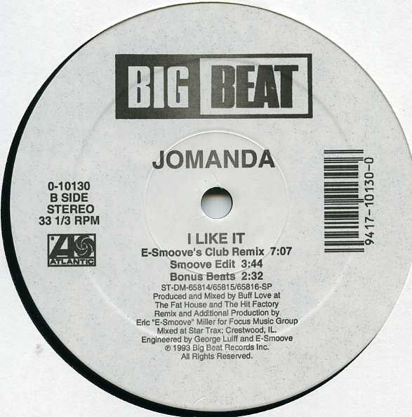 Jomanda - I Like It | Big Beat (0-10130) - 3 Jomanda - I Like It | Big Beat (0-10130) - 3