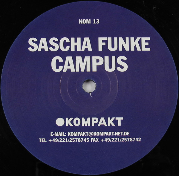 Sascha Funke - Campus | Kompakt (KOM 13) - main