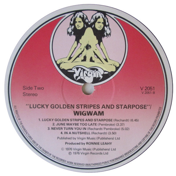 Lucky Golden Stripes And Starpose