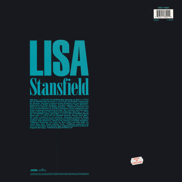 Lisa Stansfield - Little Bit Of Heaven | Arista (74321 178201) - 2