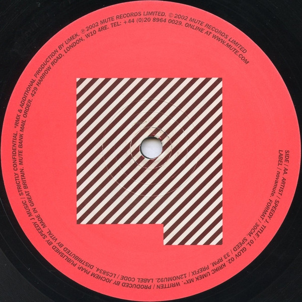 Speedy J - Bugmod | NovaMute (12NOMU92) - 4