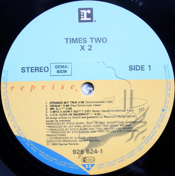 Times Two - X 2 | Reprise Records (925 624-1) - 4 Times Two - X 2 | Reprise Records (925 624-1) - 4
