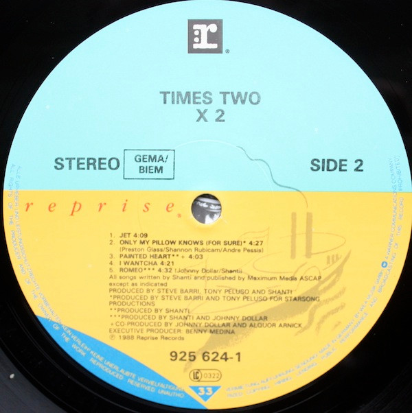 Times Two - X 2 | Reprise Records (925 624-1) - 5 Times Two - X 2 | Reprise Records (925 624-1) - 5