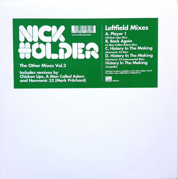 Nick Holder - The Other Mixes Vol.2 (Leftfield Mixes) | NRK Sound Division (NRK092) - main Nick Holder - The Other Mixes Vol.2 (Leftfield Mixes) | NRK Sound Division (NRK092) - main
