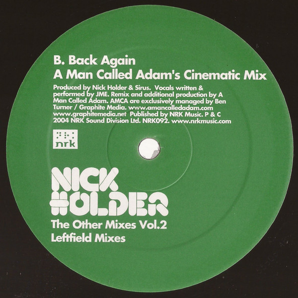 Nick Holder - The Other Mixes Vol.2 (Leftfield Mixes) | NRK Sound Division (NRK092) - 4 Nick Holder - The Other Mixes Vol.2 (Leftfield Mixes) | NRK Sound Division (NRK092) - 4