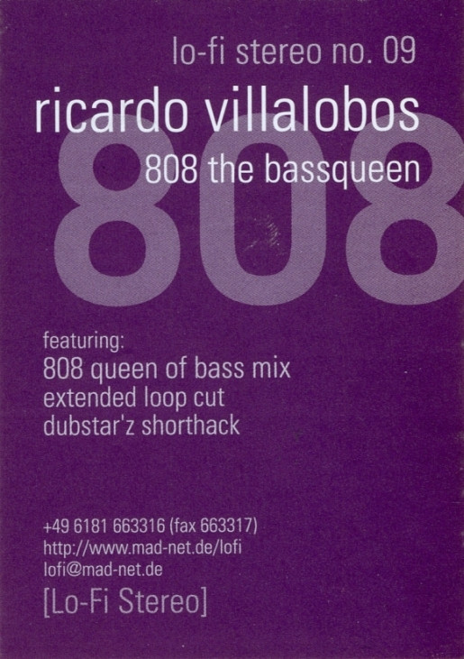 Ricardo Villalobos - 808 The Bassqueen | Lo-Fi Stereo (lo-fi stereo no. 09) - 3 Ricardo Villalobos - 808 The Bassqueen | Lo-Fi Stereo (lo-fi stereo no. 09) - 3