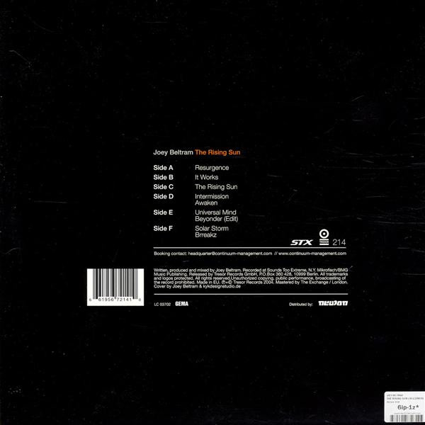 Joey Beltram - The Rising Sun | Tresor (Tresor 214) - 2 Joey Beltram - The Rising Sun | Tresor (Tresor 214) - 2