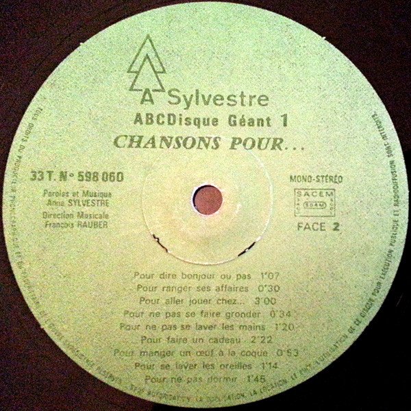 Anne Sylvestre - Chansons Pour... | A Sylvestre (598060) - 7